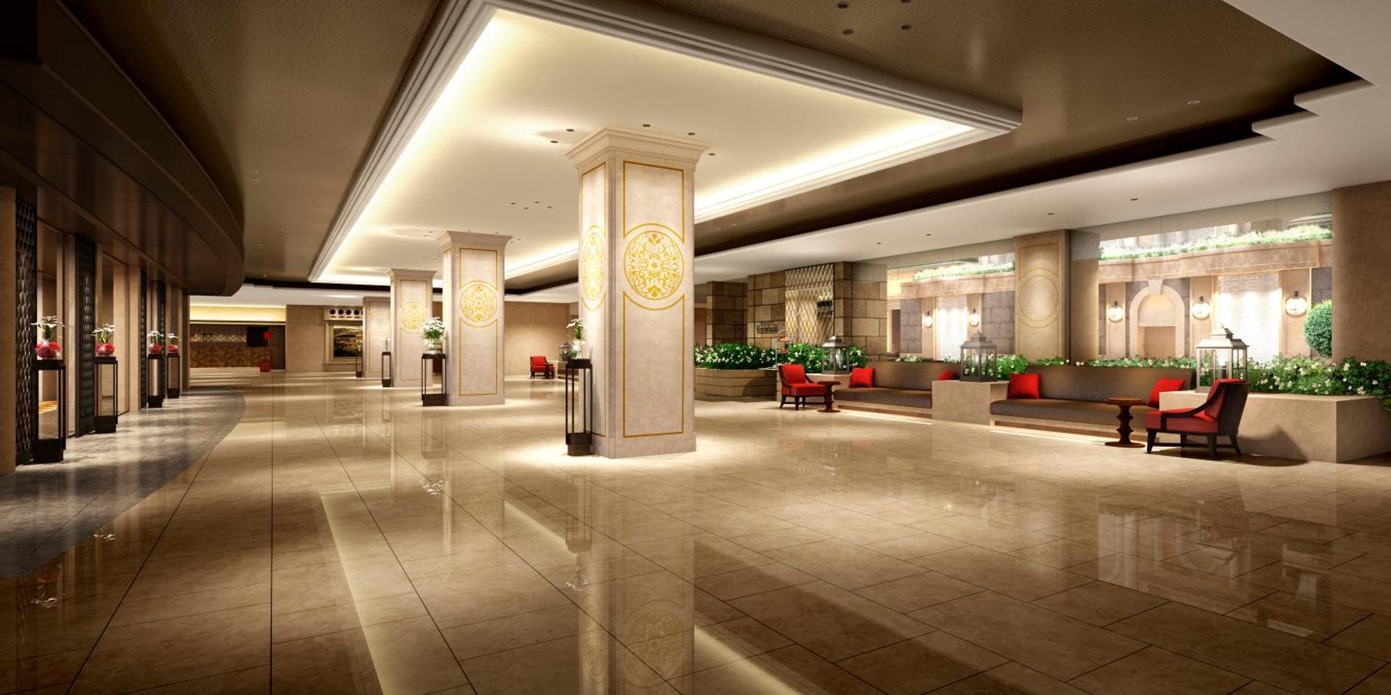 Nagoya Tokyu Hotel Exteriör bild The lobby of the hotel
